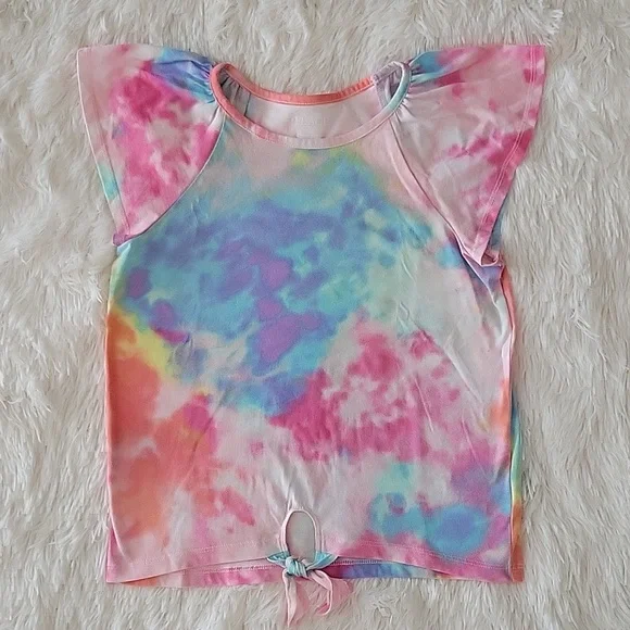 Children's Place/Sugar & Jade Summer Short Sleeve Tops & Shorts Girls Size 10 - Picture 2 of 10